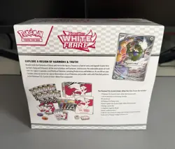 Pokemon Scarlet Violet White Flare ETB Elite Trainer Box, New Sealed - Image 3