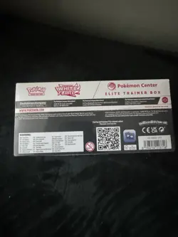 Pokemon Center White Flare Elite Trainer Box ETB - Brand New & Sealed ✅ - Image 4