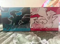 Pokemon Center Black Bolt White Flare Elite Trainer Box ETB TCG New & Sealed - Image 1