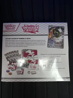 Pokemon White Flare ETB Regular Elite Trainer Box TCG Sealed Brand New In Hand 1 - Image 3