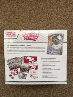 Pokemon Center White Flare Elite Trainer Box ETB - Brand New & Sealed ✅ - Image 4