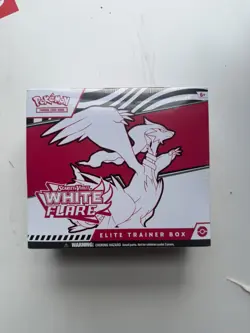 Pokemon Scarlett Violet Box White Flare ETB Elite Trainer Box New Sealed - Image 1