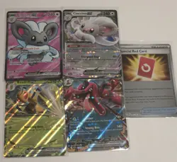 Pokemon Chaos Rising Hit Bundle 22 Cards Xerneas IR Emma FA Mega EX Lot - Image 4