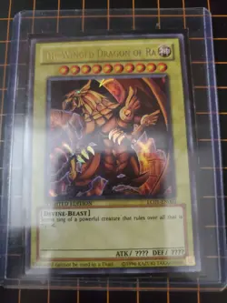 The Winged Dragon of Ra LC01 Ltd. Ed. Ultra Rare YuGiOh! TCG NM With Top Loader - Image 1