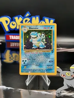 Blastoise - 2/130 - Pokemon Base Set 2 Unlimited Holo - WOTC - LP/MP - Image 1