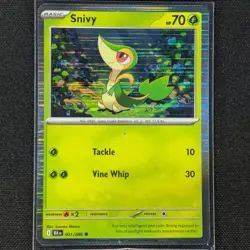 Snivy - 001/086 - Promo Holo - Black Bolt - Pokemon Card - MP - Image 1