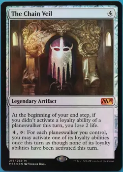 The Chain Veil FOIL Magic 2015 / M15 NM Mythic Rare CARD (515074) ABUGames - Image 1