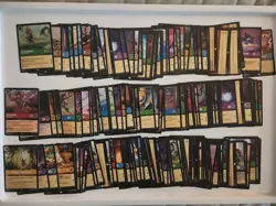 Disney Lorcana Into The Inkllands Lot Of 190 Cards Plus ...2 Starter Decks - Image 1