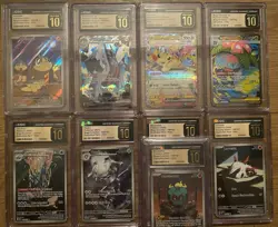 Pokemon Graded Card Lot 45 PSA CGC Pristine 10 Gem Mint Eevee Pikachu - Image 3