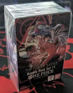 Bandai One Piece Card Game OP-16 The Time of Battle Double Pack Set 11 EN 12 - Image 1