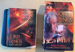 CCG 845 Lord of the Rings English Gandalf Starter Deck 5 Cards Missing - Image 2