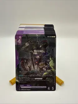 ST05 Iron Bloom Starter Deck BRICK ONLY Gundam Card Game English No Promo Pack - Image 1