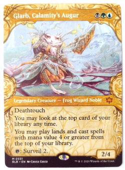 Glarb, Calamity's Augur (Showcase) - Bloomburrow (BLB) - EN - M 0331 - Image 1