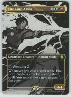 MTG Fire Lord Azula (0313) (Borderless) Normal Avatar: The Last Airbender # 313 - Image 1