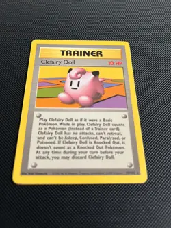Clefairy Doll 70/102 Pokemon Card Trainer Base Collection Set Good Condition - Image 2
