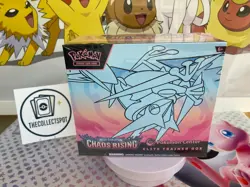 Pokemon Chaos Rising Pokemon Center Elite Trainer Box ETB-New&Sealed (read desc) - Image 1