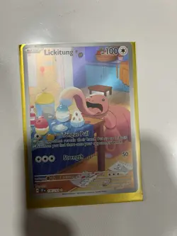 Pokemon Lickitung 180/162 SV05 Temporal Forces Illustration Rare Holo Orca - Image 1