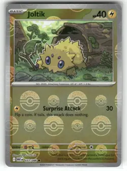 Joltik 033/086 Poke Ball Pattern White Flare Pokemon TCG - Image 1