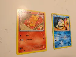 Pokemon TCG Torchic RC5 & Piplup RC6 Amazing Holos! LP - Image 2