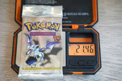 21.46g Pokemon WOTC Fossil Unlimited Booster Pack Vintage Sealed TCG Aerodactyl - Image 1