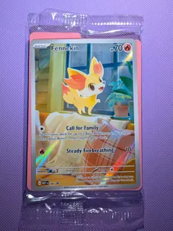 Fennekin 080 Me: Mega Evolution Promo Holo Pokemon TCG (SEALED) - Image 1