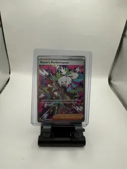 Roxie's Performance SIR 121/086 Chaos Rising CRI Pokemon TCG Pack Fresh 2026 NM - Image 1