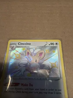 Cinccino SV094/SV122 Shining Fates: Shiny Vault Holo Pokemon - Image 4