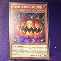 Yu-Gi-Oh! Pumpking the King of Grave Ghosts | MZMU-EN001 | Secret Rare - Image 1