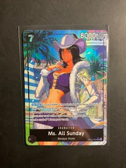 Ms. All Sunday Alt Art OP14-084 One Piece - Image 3