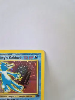 Pokemon TCG Misty's Golduck Gym Challenge Holo Rare Card 12/132 Near Mint - Image 3