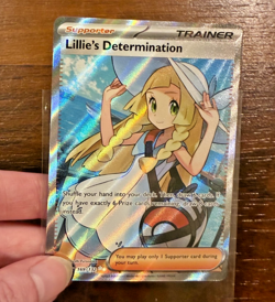 Lillie's Determination 169/132 Me01: Mega Evolution Holo- Pokemon Card - Image 2