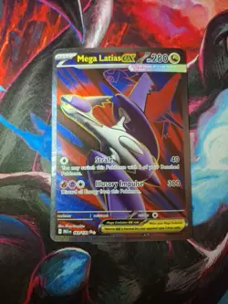 Pokemon TCG Mega Latias EX Full Art Ultra Rare Card 163/132 - Image 1