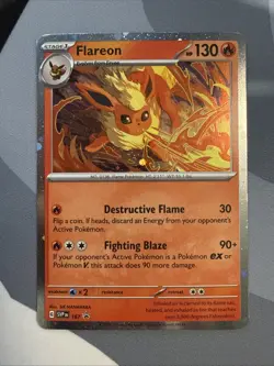Flareon - 167 (Cosmos Holo) 167 Sv: Scarlet & Violet Promo Cards Holo - Image 1