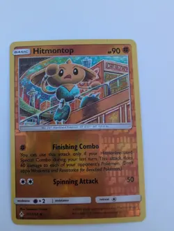 Hitmontop 101/214 Sm-Unbroken Bonds Reverse Holo 2019 Pokemon Card TCG - Image 1