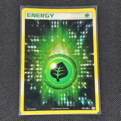 Grass Energy - 101/106 - Holo Rare - EX Emerald - Pokemon Card - NM/M - Image 1