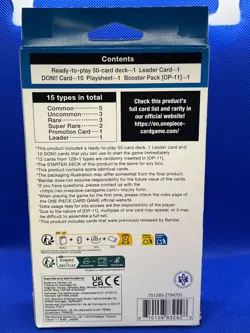 SEALED One Piece Starter Deck 25: BLUE Buggy 51 Cards + OP11 Pack - Image 2