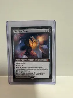 The Soul Stone Marvel's Spider-Man Magic The Gathering MTG NM #66 - Image 1