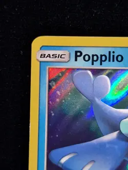 Pokemon Card Popplio SM03 Black Star Promo Sun & Moon Holo Rare Near Mint - Image 2
