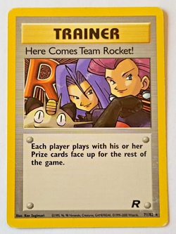 Pokemon TCG: Here Comes Team Rocket! Team Rocket 71/82 MP - Image 1
