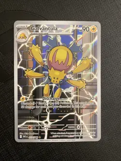 Pokemon TCG - Galvantula - 117/086 - Illustration Rare - SV: White Flare - Image 1