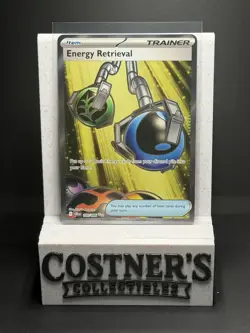 Energy Retrieval 108/086 Full Art Pokemon Me04: Chaos Rising Holo - Image 1