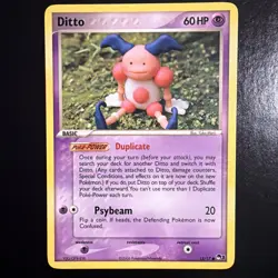Pokemon Ditto Mr. Mime 12/17 POP Series 3 2006 Regular - Image 1