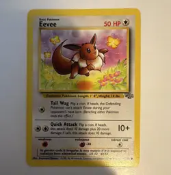 The Pokemon Company Eevee 51/64 Jungle Common Unlimited Regular 50HP - Image 1