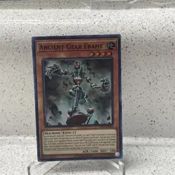 Yugioh Ancient Gear Frame OP26-EN005 Super Rare NM - Image 1