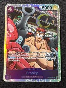 Franky OP09-072 SR Cold Foil The Best Vol.2 -Near Mint- One Piece CCG - Image 1