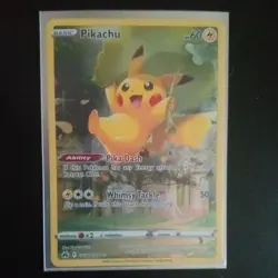 Pikachu Ultra Rare Holo GG30/GG70 Crown Zenith Galarian Gallery Pokemon TCG NM - Image 1