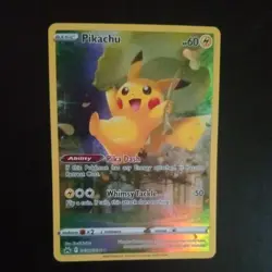 Pikachu Ultra Rare Holo GG30/GG70 Crown Zenith Galarian Gallery Pokemon TCG NM - Image 2