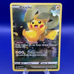 Pikachu GG30/GG70 Holo Crown Zenith: Galarian Gallery Pokemon TCG NM - Image 1