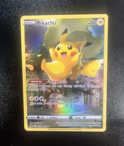 The Pokemon Company Pikachu GG30/GG70 Crown Zenith Galarian Gallery Holo UR - Image 1
