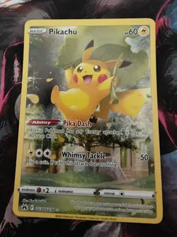 Pokemon TCG Pikachu Crown Zenith: Galarian Gallery Gg30/Gg70 Holo Holo Rare - Image 2
